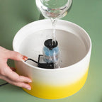 850mL Automatic Ceramic Pet Water Dispenser Smart Cat Water Fountain Dog Drinking Water Circulation Pet Bowls
