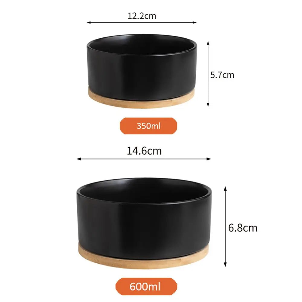 350ml Heated Drinking Bowl for Cats USB Heated Ceramic Cat Bowl Thermostat for Food and Water Suitable for All Types of Cats
