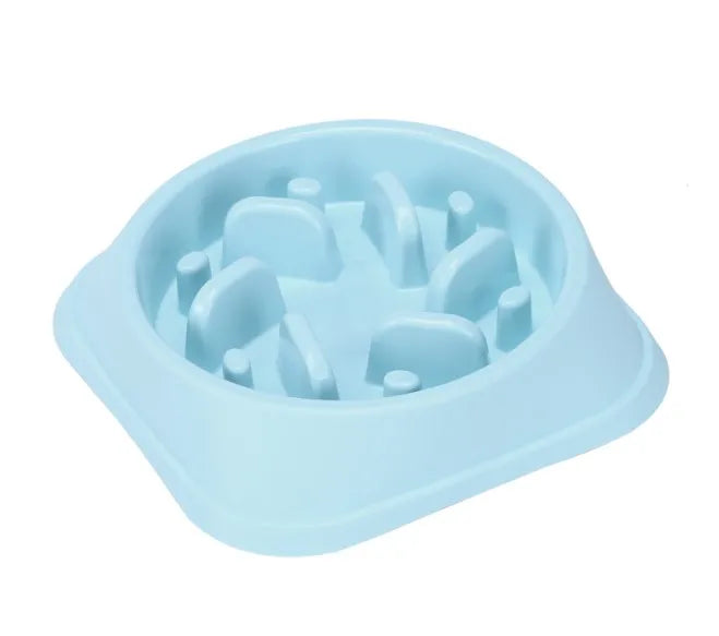 Pet Slow Feeder Dog Bowl Pet Feeding Bowls Cat Dog Slow Down Feeders Bowls for Pets Cats Food Dish Dog Supplies