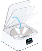 350ml Automatic Cat Feeder with Infrared Sensor Cover Removable Bowl Battery Powered Intelligent Smart Opening Lid Dog Feeder