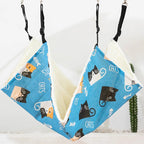 Winter Cat Bed Mat Hanging Cat Hammock Double-sided Available Plush Warm Sleeping Bag House Pet Puppy Cat Supplies