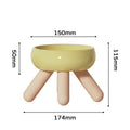 Ceramic Cat Bowl Flower Design Cat Food Bowl High Foot Water Plate Snack Dish with Stand for Neck Protection Drinking Water