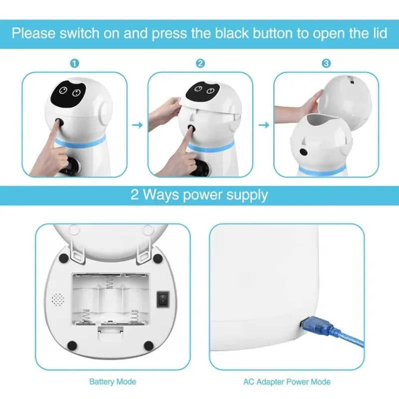 3.5L Smart Pet Feeder Voice Record Stainless Steel LCD Screen Timer for Dog Food Bowl Automatic Cat Food Dispenser Pet Supplies