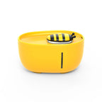 Cute Bee USB Charging Cat Water Fountain Automatic Electronic Pet Water Dispenser Bowl with Filter Cats Dogs Drinking Feeder 2L