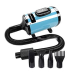 Negative Ion Pet Smart Blower Smart Dog Hair Dryer LCD Screen High Velocity Pet Water Dryer Cat Grooming Water Blower Motor
