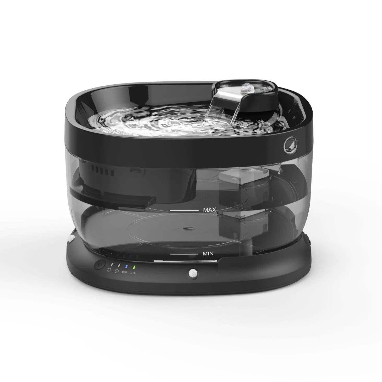 Wireless Sensing Cat Water Fountain Pet Water Dispenser Dog Pet Feeder 7l Large Capacity Water Electricity Separation