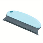 Effective Portable Plastic Pet Hair Remover Brush for Cats and Dogs Gently Shaves Wool and Cleans Fur for a Neat Home