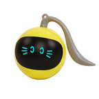 Automatic Cat Ball Toys Interactive Cat Toys Electronic Pet USB Rechargeable Self Rotating Indoor Pet Teaser Toys Cat Products
