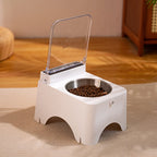 Smart Cat Feeder Plastic Cat & Dog Automatic Infrared Sensor Intelligent Lid Opening Anti-Mouse Pet Food Bowls