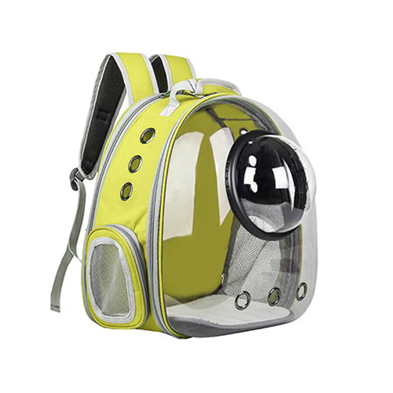 Wholesale Cat Backpack Pet Carriers Collapsible Cats Shoulder Bag Ventilate Transparent Foldable Carries Travel Cat Bed