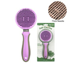 Dog Brush Self-Cleaning Cat Comb Needle Portable Pet Hair Remove Brush for Long Hair Dogs Pet Grooming Brush Dog Products
