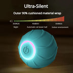 Smart Cat Toys Rolling Ball Pet Cat Interactive Toys Automatic Bounce Ball USB Self Teasing Kittens Jump Ball Dog Training Toys