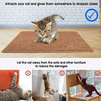Cat Scratcher Sisal Mat Board for Sharpen Nails Scraper Cats Tree Cat Scratching Post Sofa Mats Furniture Protector