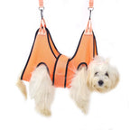 Portable Dog Grooming Cat Hammock Harness with Nail Clippers/Trimmer and Nail File Essential Grooming Tools