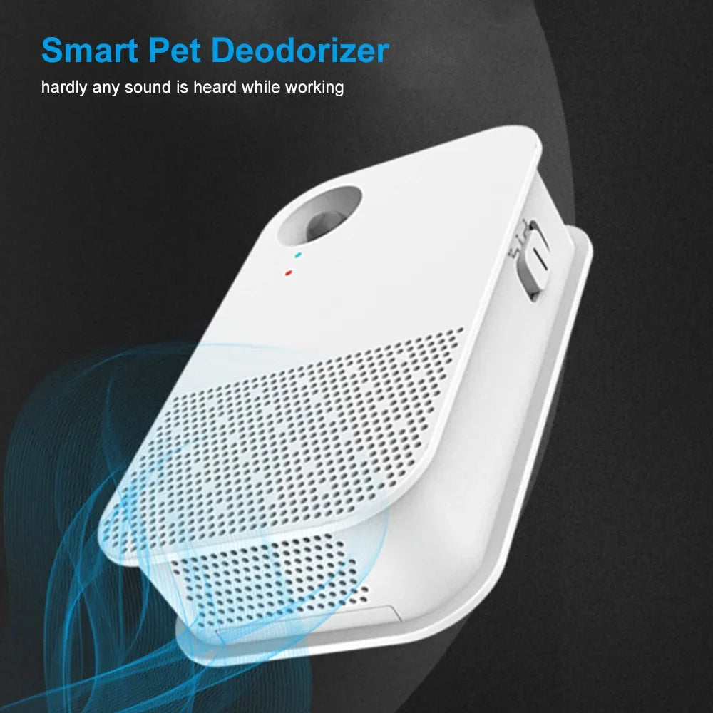 Smart Pet Deodorizer Cat Odor Purifier Air Purifier for Cat Litter Box Dog Toilet Home Air Cleaner Deodorization Pet Accessories