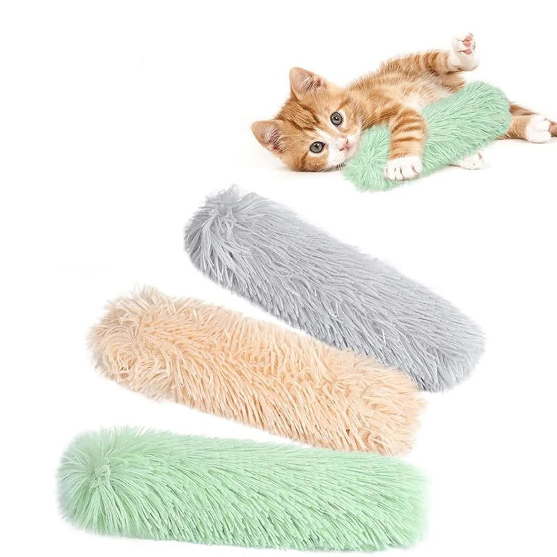 Interactive Cat Toys Cat Pillows Soft Durable Crinkle Sound Catnip Indoor Kitten Exercise Cat Products