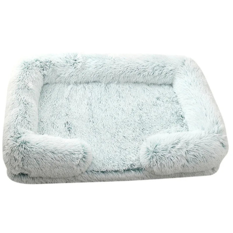 Orthopedic Dog Beds for Large Dogs Fluffy Large Dog Bed with Removable Washable Cover Non-Slip Bottom Foam Couch Bed