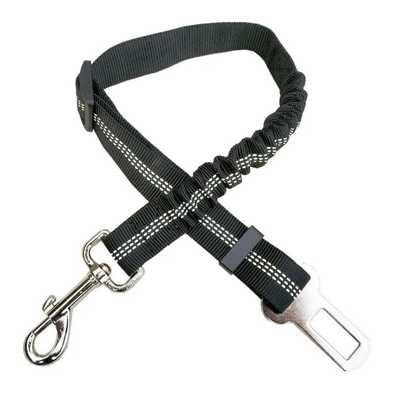 Adjustable Dog Car Seat Belt Nylon Lead Dog Leash Backseat Safety Belt Dog Harness Pet Collars Pet Accessories