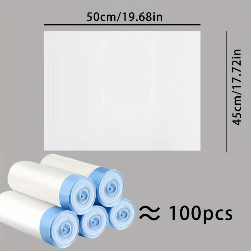 Self-Cleaning Litter Box Replacement Pet Poop Bags Thickened Pet Garbage Bags Automatic Cat Litter Box Pet Poop Bags