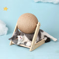 Cat Scratching Ball Toy Kitten Sisal Rope Ball Board Grinding Paws Toys Cats Scratcher Wear-resistant Pet Supplies