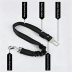 Adjustable Dog Car Seat Belt Nylon Lead Dog Leash Backseat Safety Belt Dog Harness Pet Collars Pet Accessories