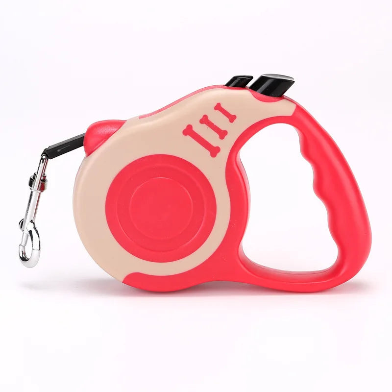 Wholesale Dog Pet Leashes 5m Durable Automatic Retractable Dog Leash Nylon Extension Puppy Running Designer Dog Products