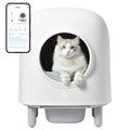 56L Petree Smart Cat Litter Box Automatic Cat Tray Pet Toilet APP Control Box Self-cleaning Pet Litter Box Cat Products