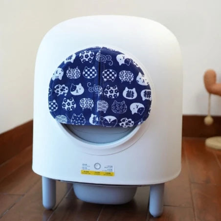 Cat Basin Odor Proof and Dust-proof Door Curtain Matching Curtains 15 Styles Automatic Pet Self Litter Box Curtain for Petree