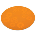 Silicone Pad Non-slip Mat for Automatic Cat Water Fountain Flower Print Silicone Pad for Dogs Cats Pet Dispenser Anti-slip Mat