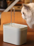 Wholesale 1.5L Automatic Eco-Friendly Plastic Pet Water Dispenser Fountain with Filter for Cats Indoor Use