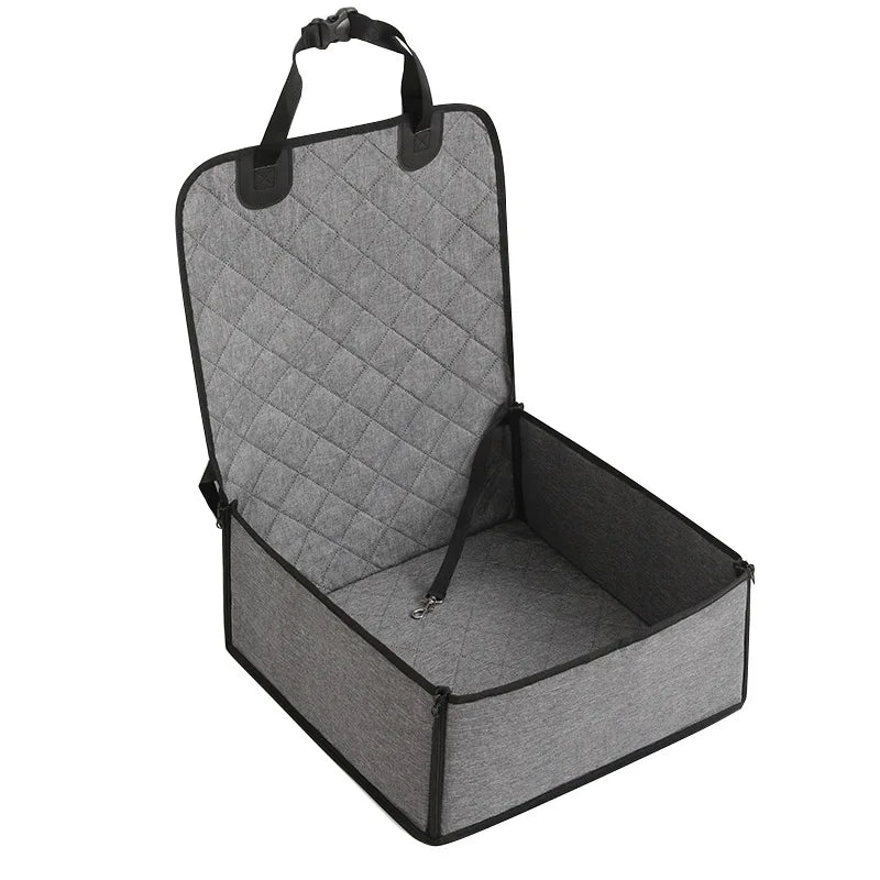 Wholesale Folding Dog Car Seat Cover for Pet Travel Pet Car Seat with Seat Safety Belt Washable Custom Pet Seat Cover OEM ODM