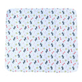 Reusable Pet Urine Pad Washable Dog Cat Diaper Mat 3 Layer Absorbent Dogs Diapers Pads Bone Paw Print for Sofa Bed Floor