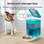 4L Large Capacity Automatic Pet Feeder Smart Food Dispenser with APP Control Voice Playback Dog Feeder for Dog and Cat
