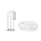 Silicone Pet Finger Brush Soft Dog Toothbrush Teeth Cleaning Tool Bad Breath Tartar Non-toxic Designer Dog Cleaning Pet Supplies