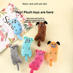 Eco-Friendly Bite-Resistant Cat Toy Plush Interactive Pet Cat Toys with Catnip Cloth Mouse Supplies