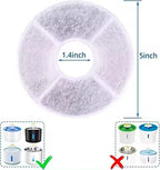 12pcs Replaced Activated Carbon Filter Automatic Boxed Replacement Filters for Cat Water Fountain and Water Dispenser
