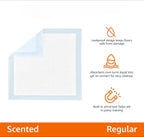 Dog and Puppy Pee Pads with 5-Layer Leak-Proof Design and Quick-Dry Surface for Potty Training Regular Scented Pet Diaper