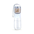 3 in 1 Dog Water Bottle Pet Bowls & Feeders Dog Water Bottle with Food Storage 550ml Outdoor Travel Pet Water Bottle