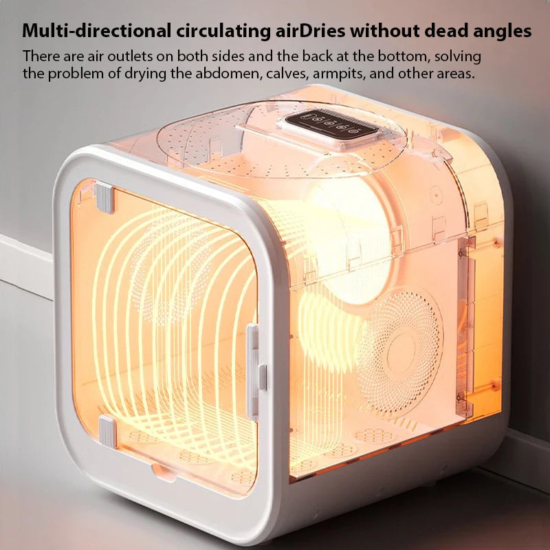 70L Large Capacity Pet Grooming Hair Dryer Box Ultra Quiet Pet Dryer Box Low Noise Cat Dog Dryer Machine for Home Use