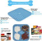 Eco-Friendly Silicone Dog Lick Mat Slow Feeder Pad with Strong Suction Cup for Dogs