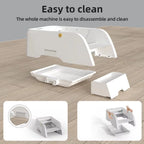 Smart Self-Cleaning Cat Litter Box Semi-Closed Pet Toilet APP Control Plastic Cat Litter Box with Poop Bags