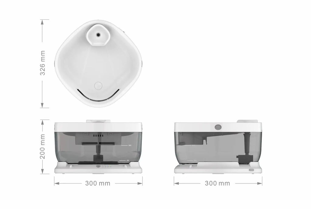 Wireless Sensing Cat Water Fountain Pet Water Dispenser Dog Pet Feeder 7l Large Capacity Water Electricity Separation