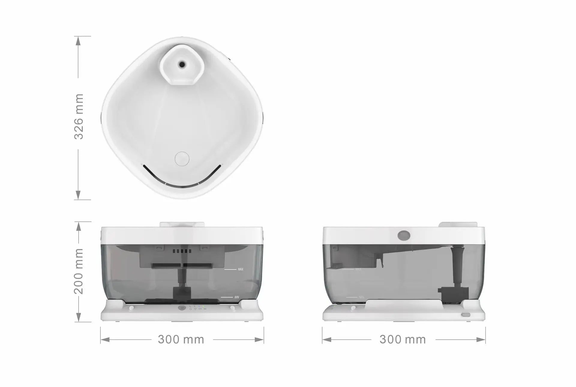 Wireless Sensing Cat Water Fountain Pet Water Dispenser Dog Pet Feeder 7l Large Capacity Water Electricity Separation