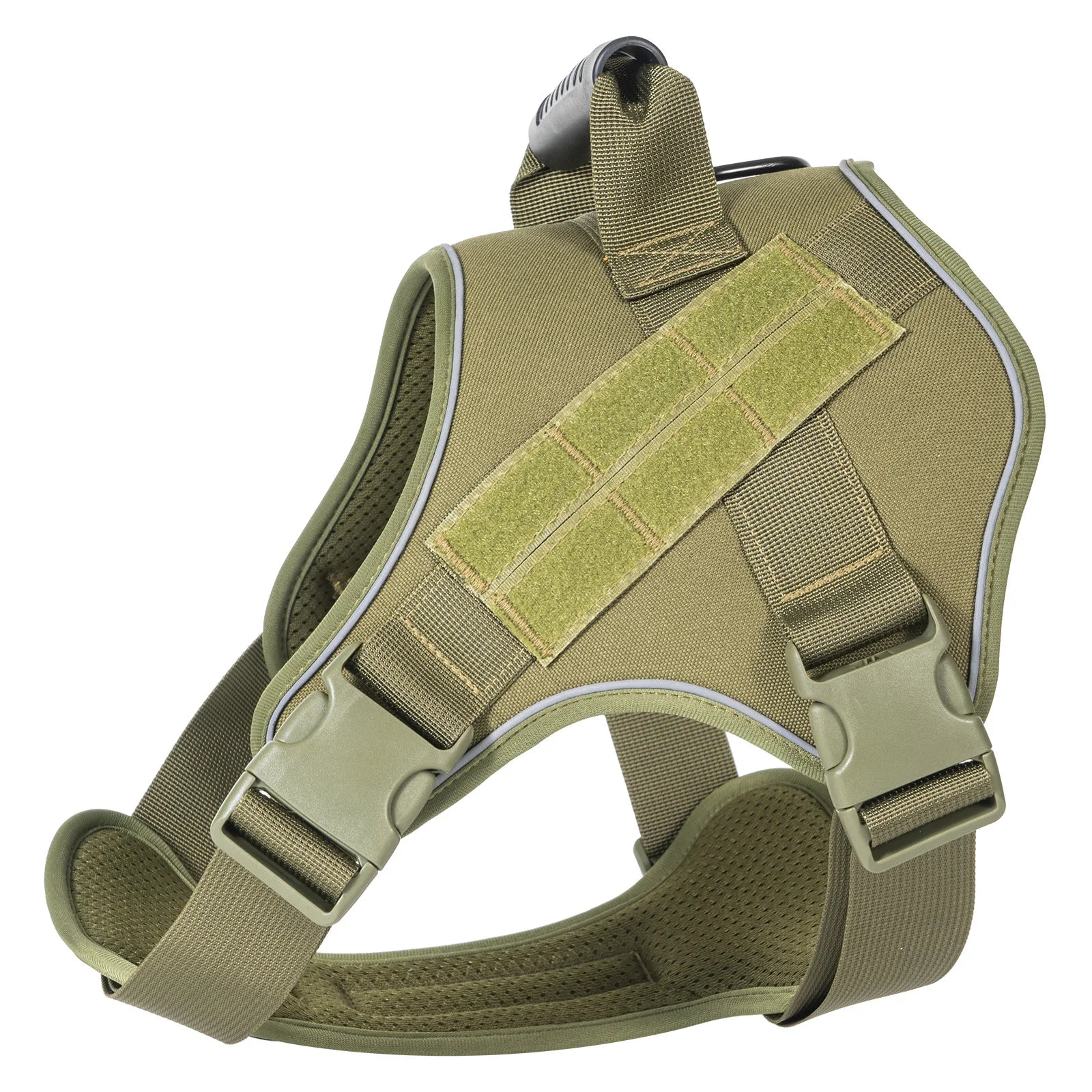 1000D Nylon Dog Vest Harness Set Modern Tactical Outdoor Training Vest Quick Release for Summer Winter Hunting Featuring Print