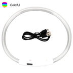 Electronic Pet LED Dog Collar Led Dog Glow in Dark Adjustable Luminous Pet Collars Night Safety Dog LED Collar Pet Supplies