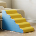 Wholesale Dog Stairs Cat Ramp Ladder Pet Stair with Memory Foam Sponge for Bed & Sofa Removable Washable Training Stairs