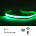 LED Light up Dog Leash Luminous Rope Lead Leash Dog Safety Flashing Glowing LED Dog Leash Collar Electronic Pet Accessories