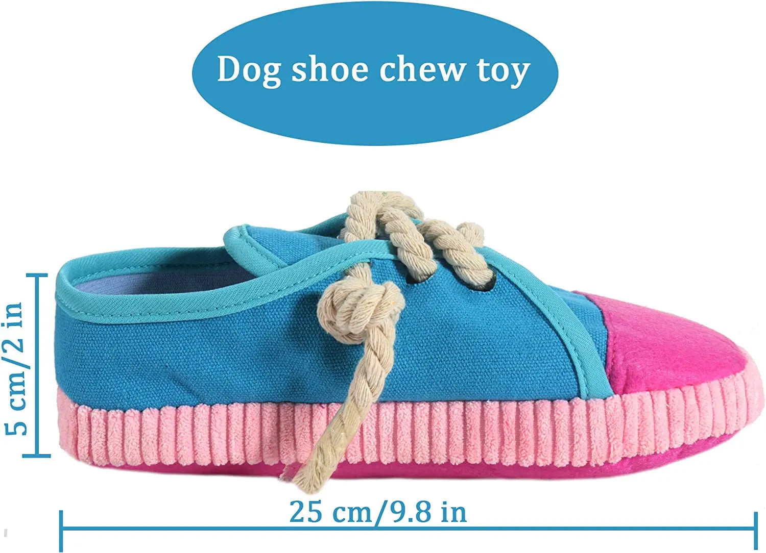 Shoe Dog Chew Toys for Small Medium Dogs Pet Dog Plush Animal Chewing Toy Pet Manufacturer Interactive Pet Toy