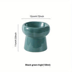 Elevated Ceramic Pet Bowls Keep Your Dog or Cat Hydrated and Well-Fed Neck Protection Cat Food Bowls