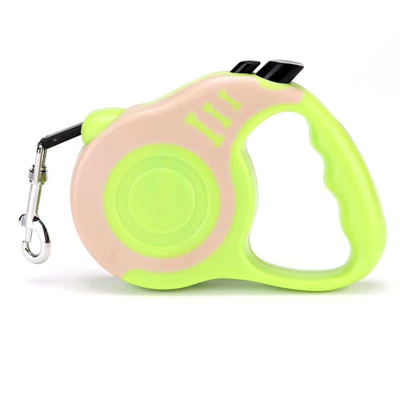 Wholesale Dog Pet Leashes 5m Durable Automatic Retractable Dog Leash Nylon Extension Puppy Running Designer Dog Products